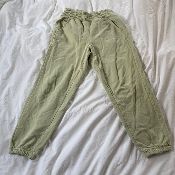AYR The Sweatpant Womens Small Matcha Green Jogger Cotton Lounge Athleisure Cozy - Picture 2 of 7